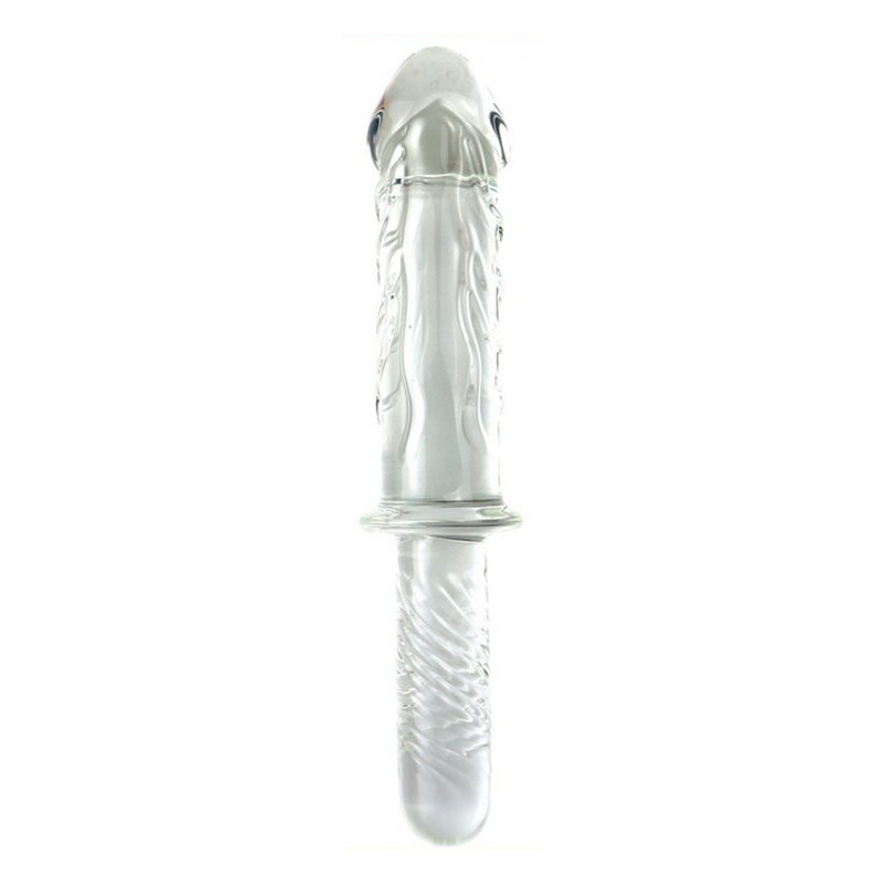 Generique Gode Poignée en verre Ice King 16.5 x 5.2cm